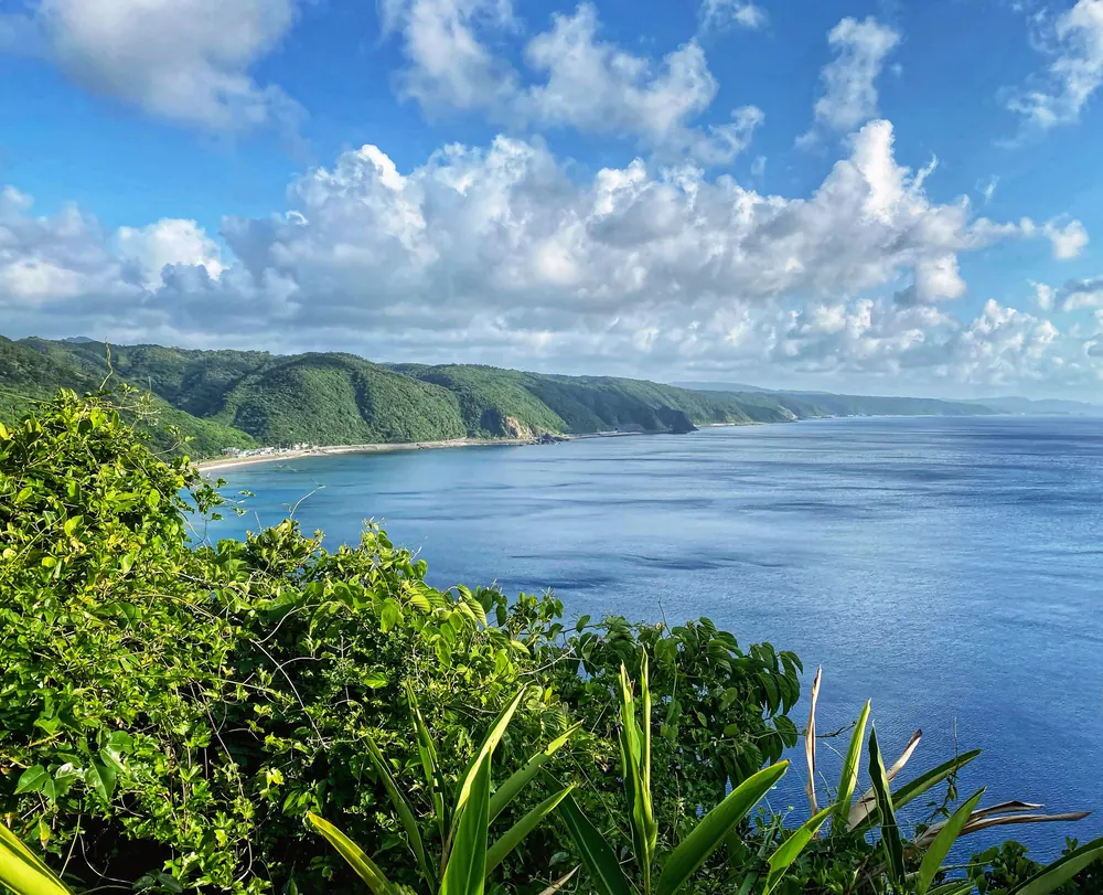 Northern Okinawa coastline